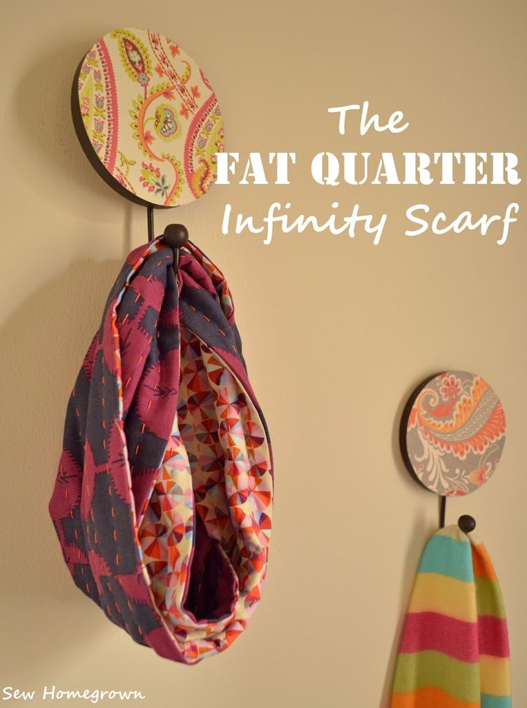 {DIY}The Fat Quarter Infinity Scarf