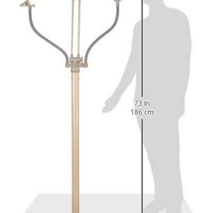 OttLite K94CP3 3-in-1 Adjustable-Height Craft Floor Lamp with Magnifier and Clip