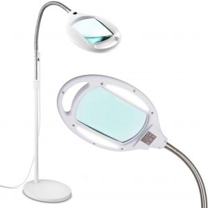 Brightech LightView Pro LED Magnifying Floor Lamp