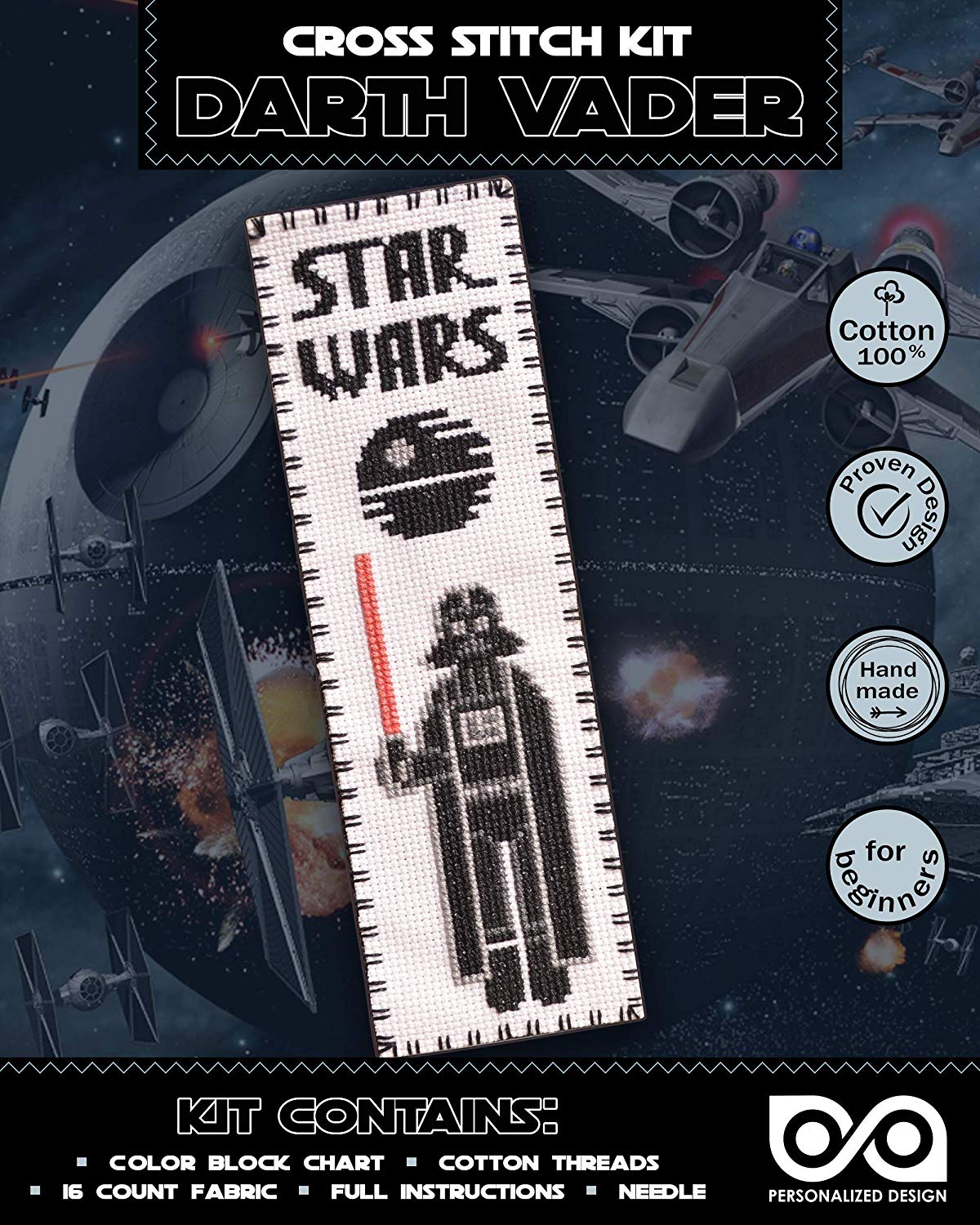 Cross Stitch Kits 'Star Wars' Darth Vader