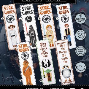 Cross Stitch Kits 'Star Wars' - Set 7-in-1