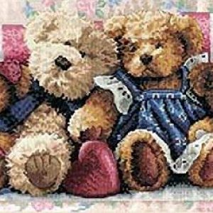 Dimensions Gold Collection Counted Cross Stitch Kit A Row of Love