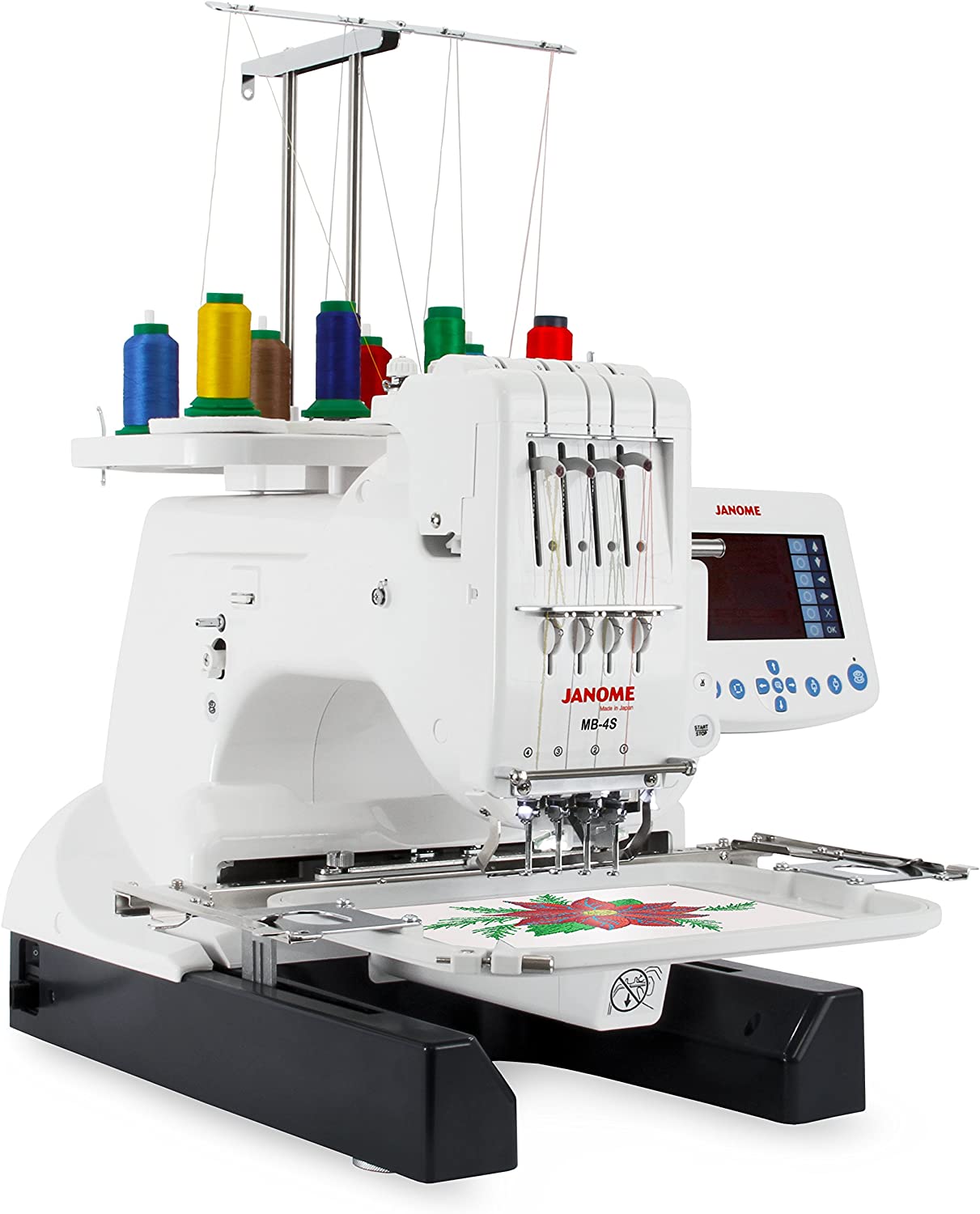 Janome MB-4S with accessories