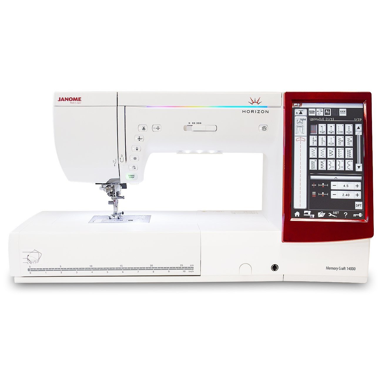 Janome Memory Craft 14000 Sewing and Embroidery Machine