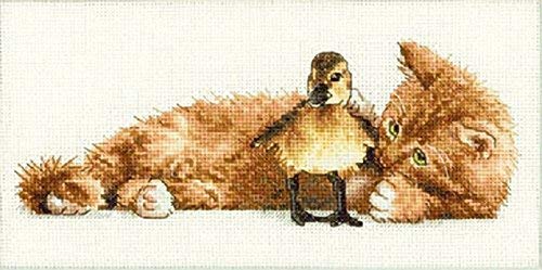 DIMENSIONS NeedleCrafts Gold Petite Collection Counted Furry Friends Cross Stitch