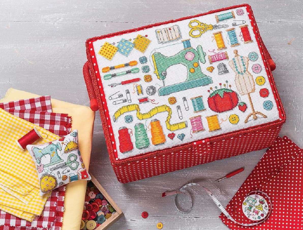 Cross Stitch Needlework Kits Embroidery Starter Kit For Beginner 1 Set Creative 