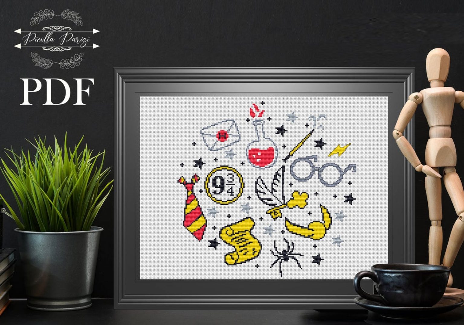Harry Potter Cross Stitch Kits and Patterns Sew Homegrown
