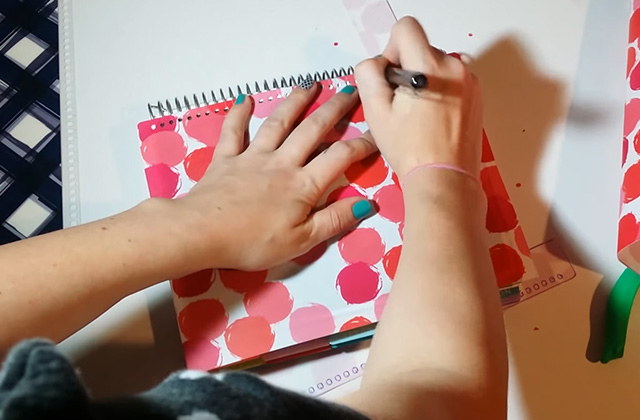 Match up your handmade covers with your planner
