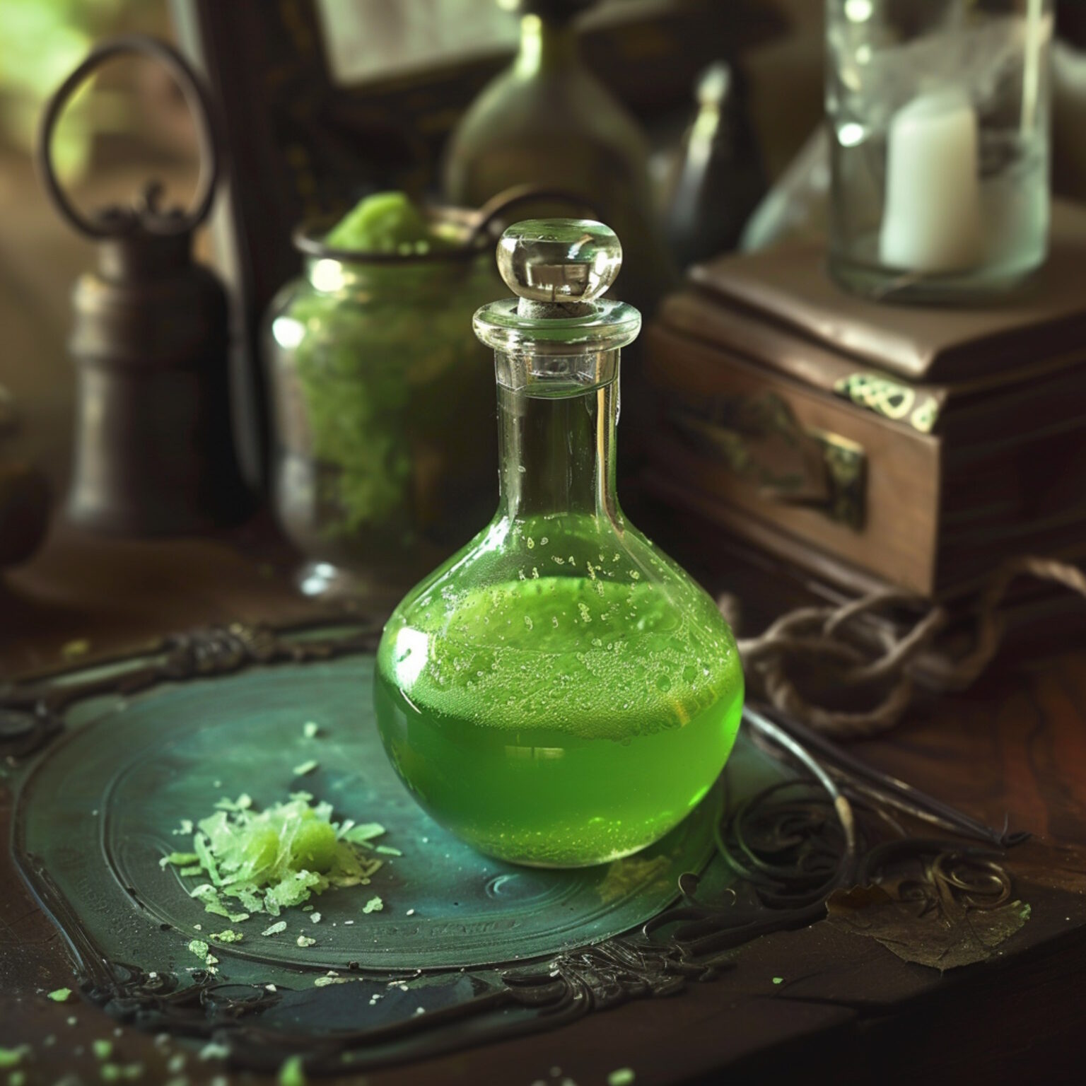 Potion Making Station for a Harry Potter Themed Kids #39 Party Sew Homegrown