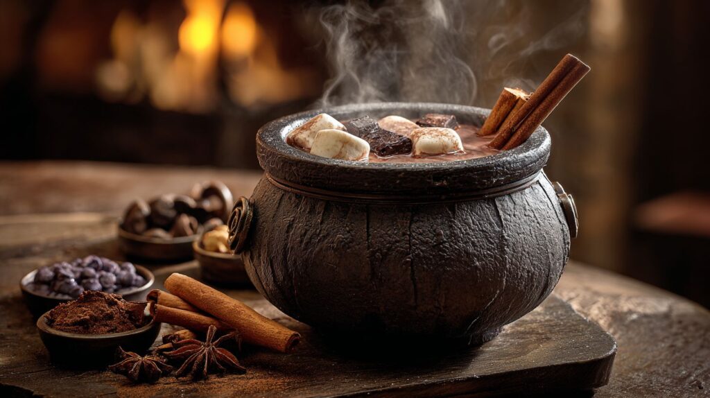 Madam Rosmerta’s Hot Chocolate Cauldron Madam Rosmerta’s Hot Chocolate Cauldron