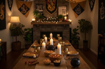 harry potter party decoration ideas - feature