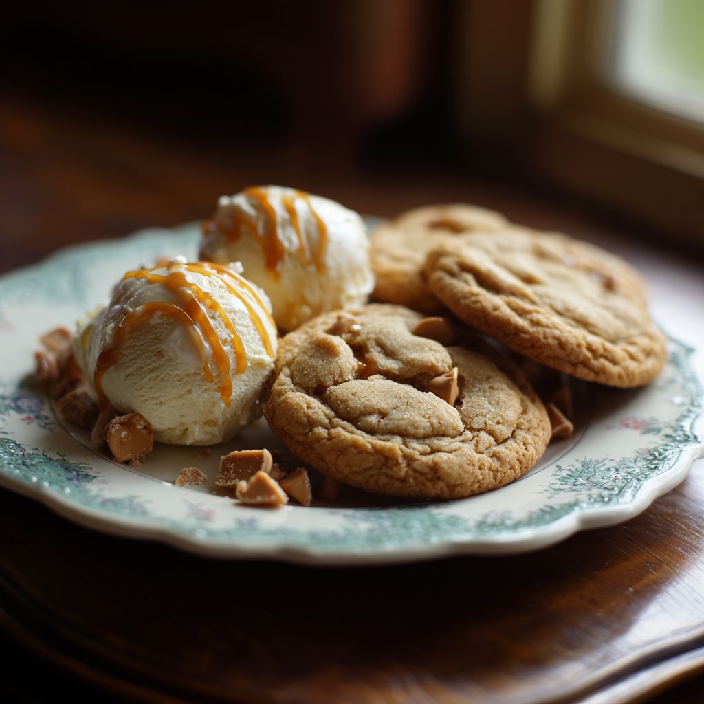 Butterbeer Cookies or Ice Cream