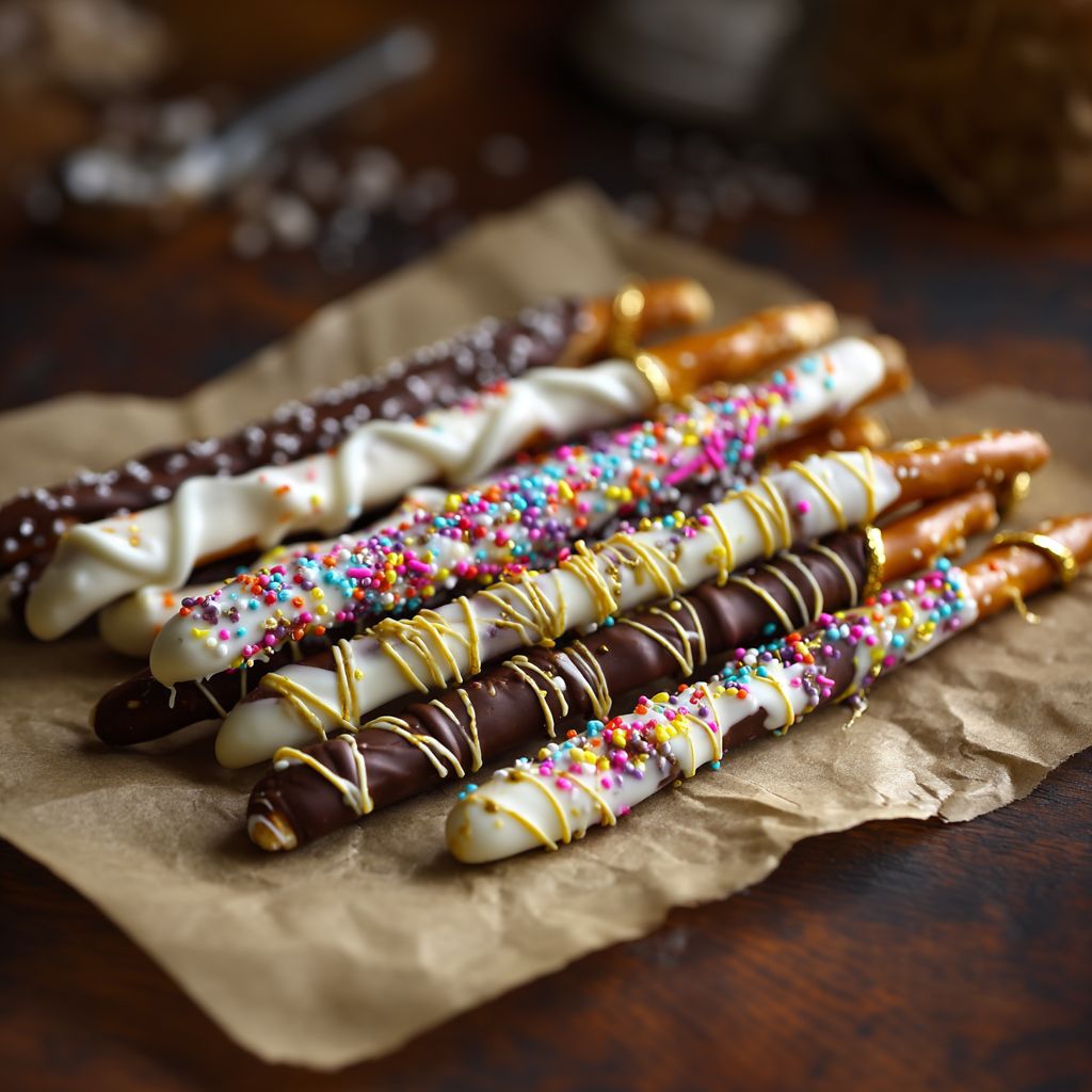 Licorice Wand Pretzels