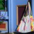{DIY} Simple Embellished Grocery Bag…or beach bag…