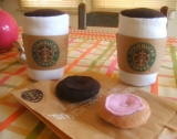 Coffee for two {year olds} – Starbucks Felt Playset