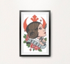 Princess Leia Star Wars Cross Stitch