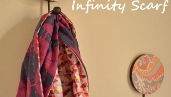 {DIY}The Fat Quarter Infinity Scarf