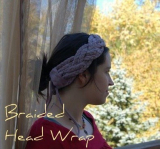 DIY Braided T-shirt Yarn Headwrap